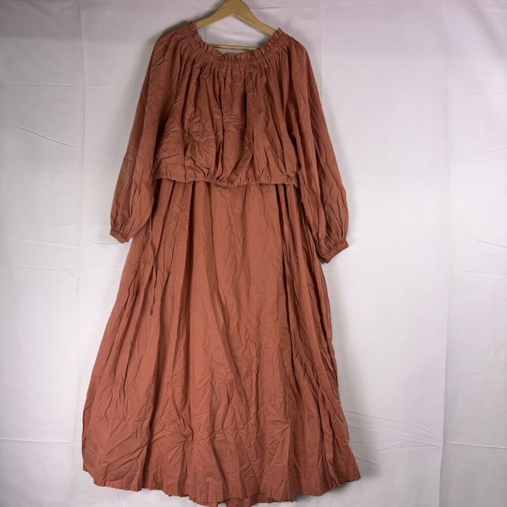 La Maregold Maxi Dress in Dusty Pink XS/S 100% Cotton